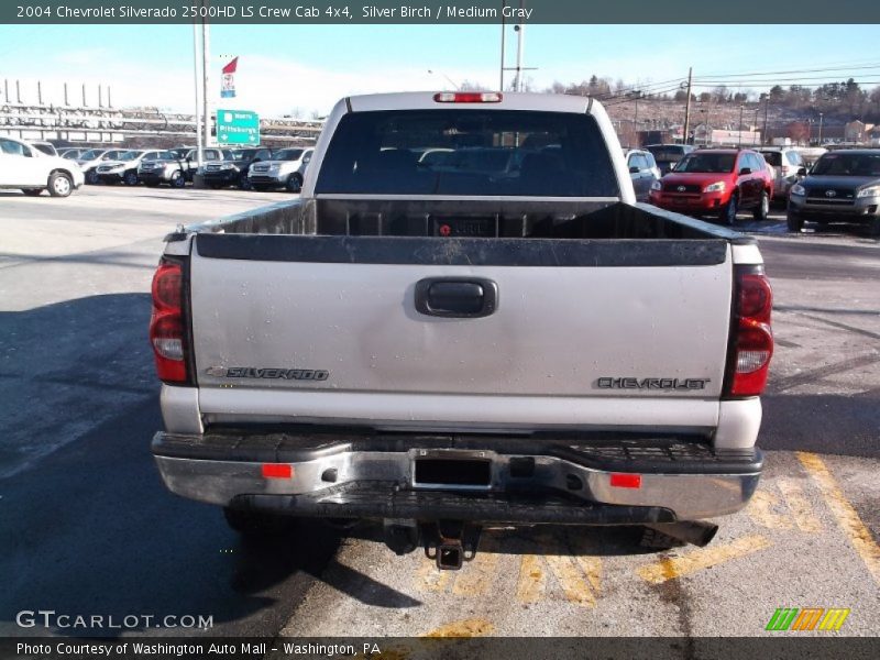 Silver Birch / Medium Gray 2004 Chevrolet Silverado 2500HD LS Crew Cab 4x4