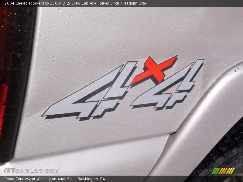 Silver Birch / Medium Gray 2004 Chevrolet Silverado 2500HD LS Crew Cab 4x4