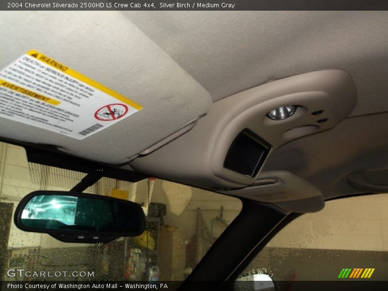 Silver Birch / Medium Gray 2004 Chevrolet Silverado 2500HD LS Crew Cab 4x4