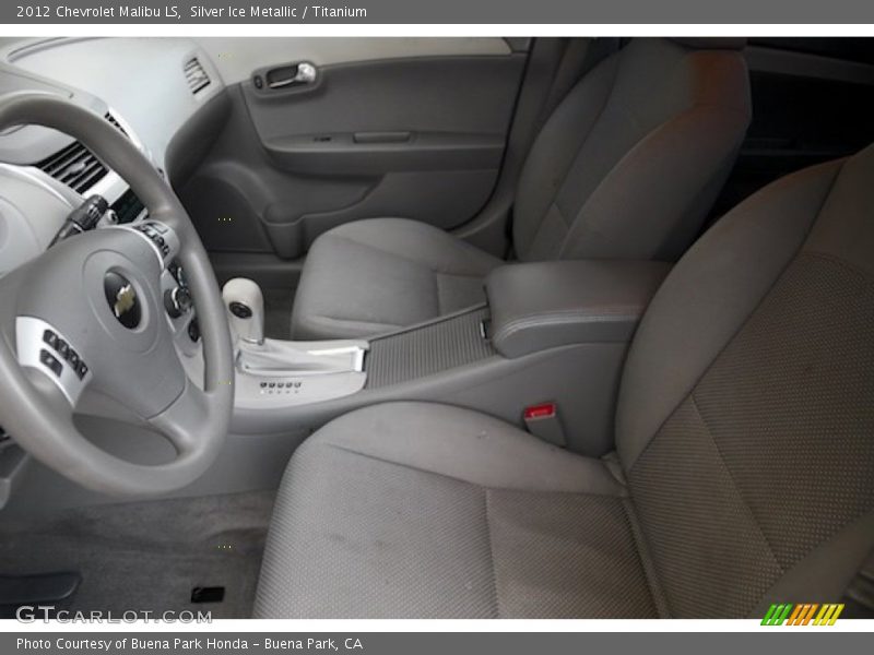 Silver Ice Metallic / Titanium 2012 Chevrolet Malibu LS