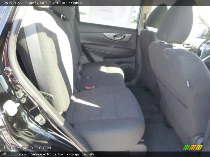 Super Black / Charcoal 2015 Nissan Rogue SV AWD