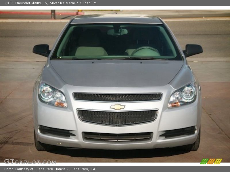 Silver Ice Metallic / Titanium 2012 Chevrolet Malibu LS