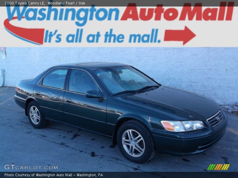 Woodland Pearl / Oak 2000 Toyota Camry LE