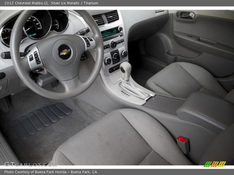 Silver Ice Metallic / Titanium 2012 Chevrolet Malibu LS
