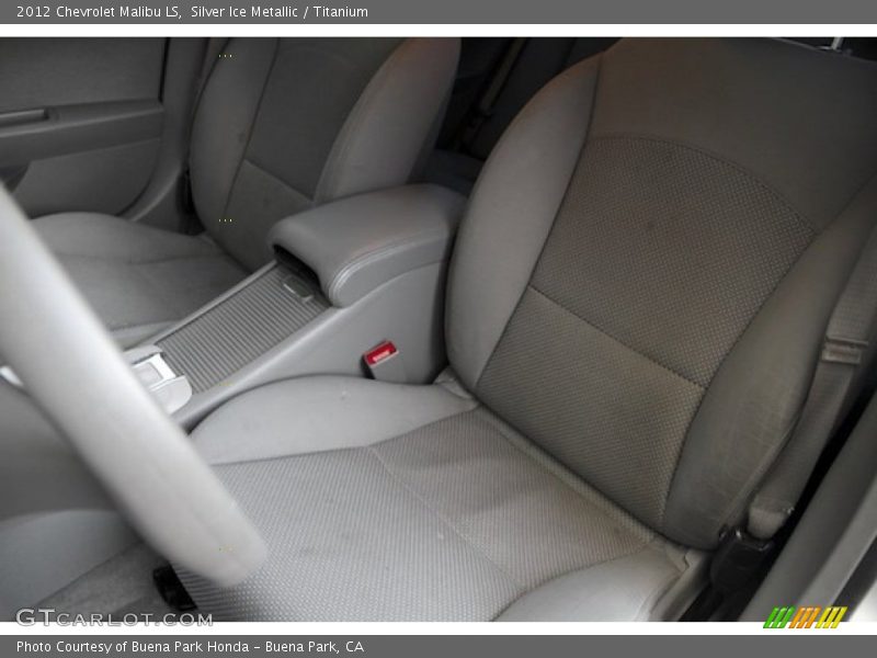 Silver Ice Metallic / Titanium 2012 Chevrolet Malibu LS