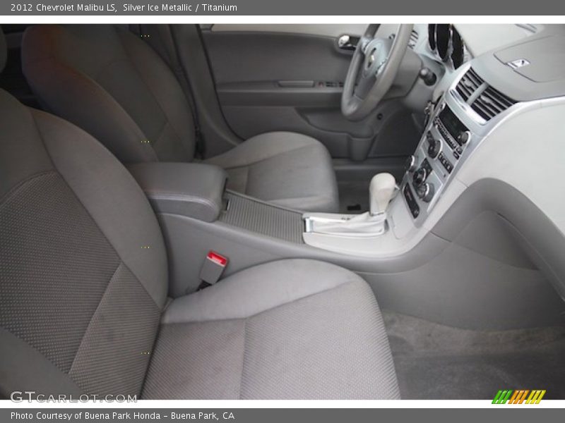 Silver Ice Metallic / Titanium 2012 Chevrolet Malibu LS