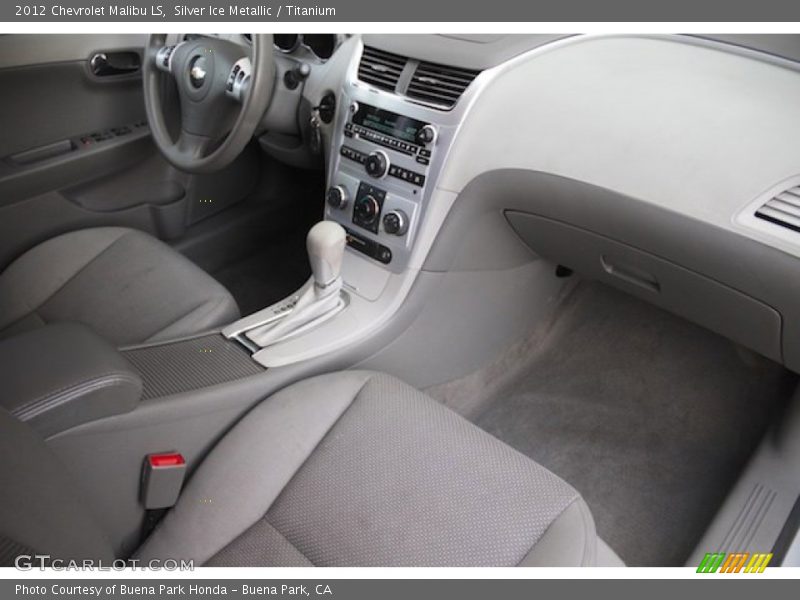 Silver Ice Metallic / Titanium 2012 Chevrolet Malibu LS
