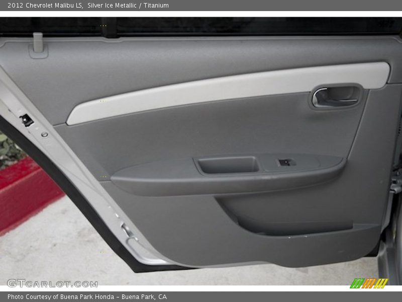 Silver Ice Metallic / Titanium 2012 Chevrolet Malibu LS