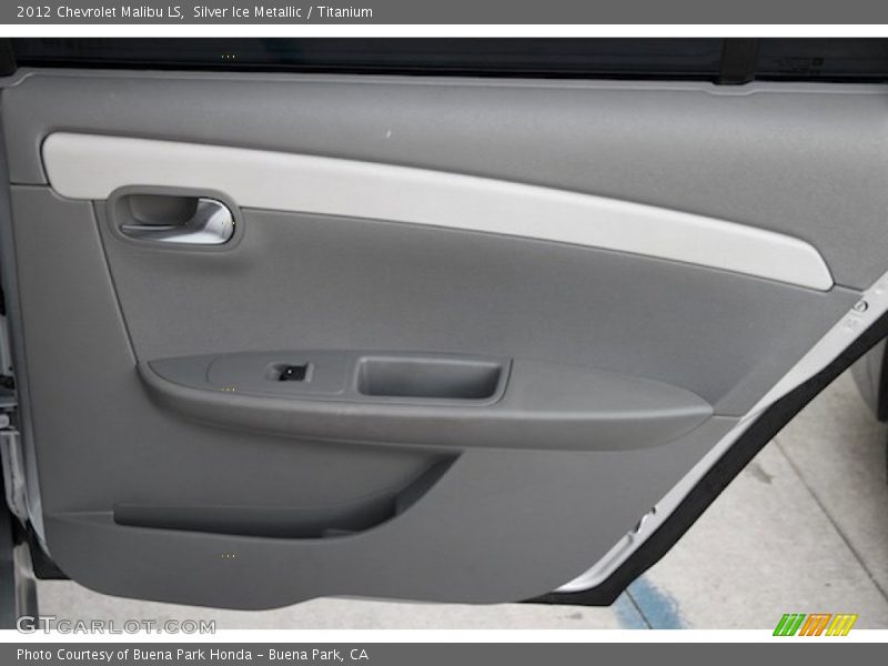 Silver Ice Metallic / Titanium 2012 Chevrolet Malibu LS
