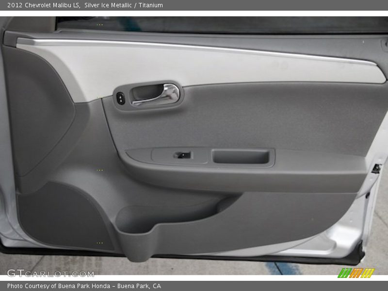 Silver Ice Metallic / Titanium 2012 Chevrolet Malibu LS