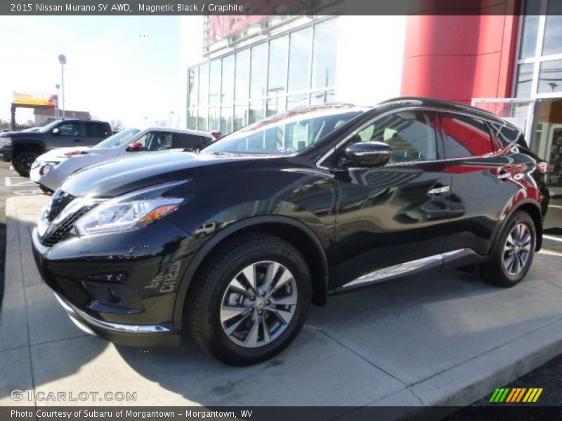 Magnetic Black / Graphite 2015 Nissan Murano SV AWD