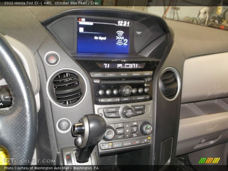 Obsidian Blue Pearl / Gray 2013 Honda Pilot EX-L 4WD