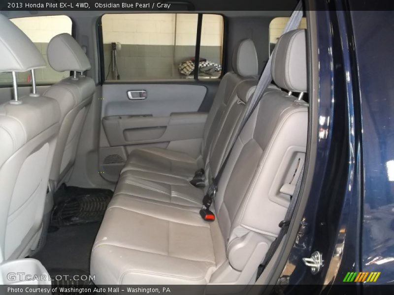 Obsidian Blue Pearl / Gray 2013 Honda Pilot EX-L 4WD