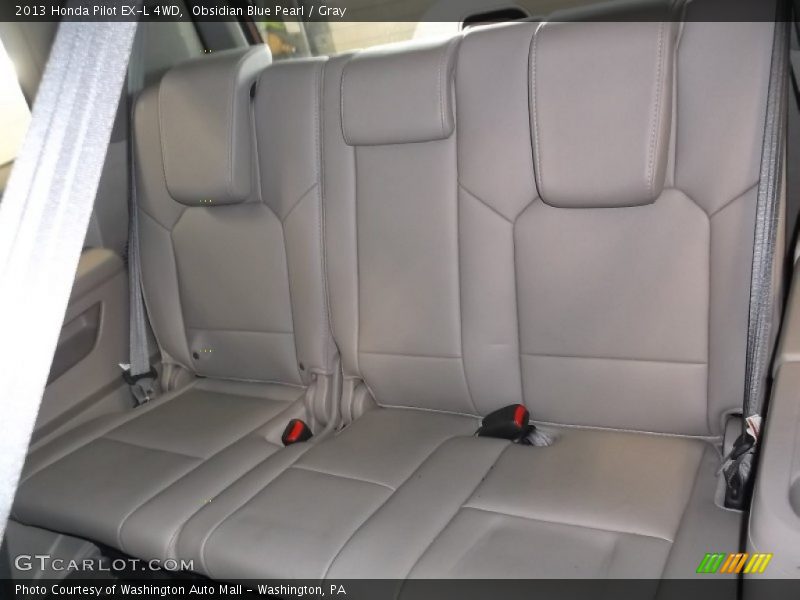 Obsidian Blue Pearl / Gray 2013 Honda Pilot EX-L 4WD