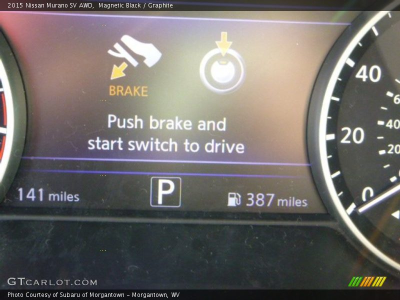 Magnetic Black / Graphite 2015 Nissan Murano SV AWD