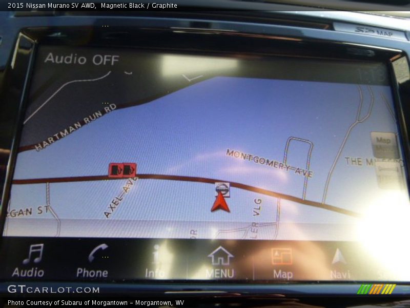 Navigation of 2015 Murano SV AWD