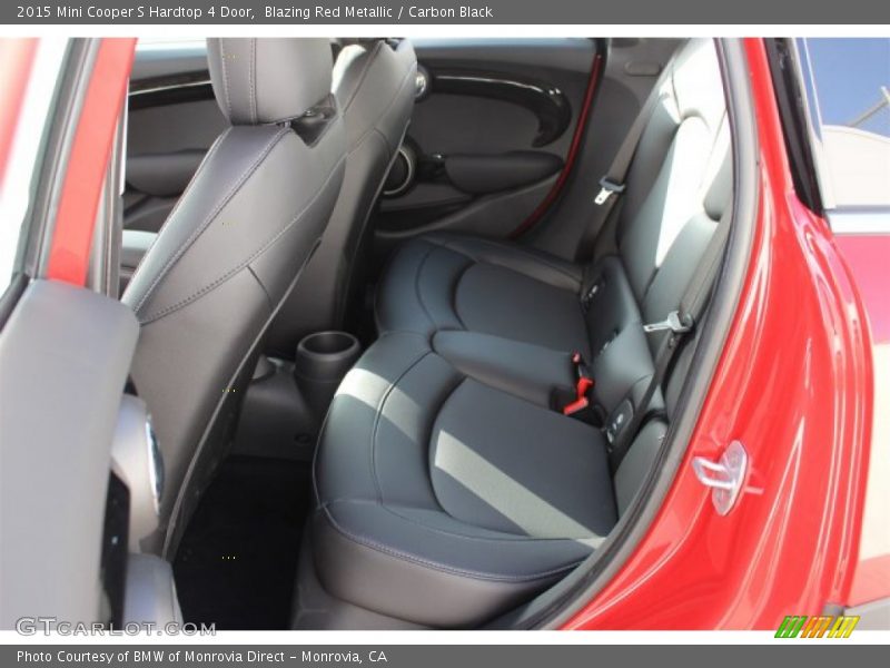 Blazing Red Metallic / Carbon Black 2015 Mini Cooper S Hardtop 4 Door
