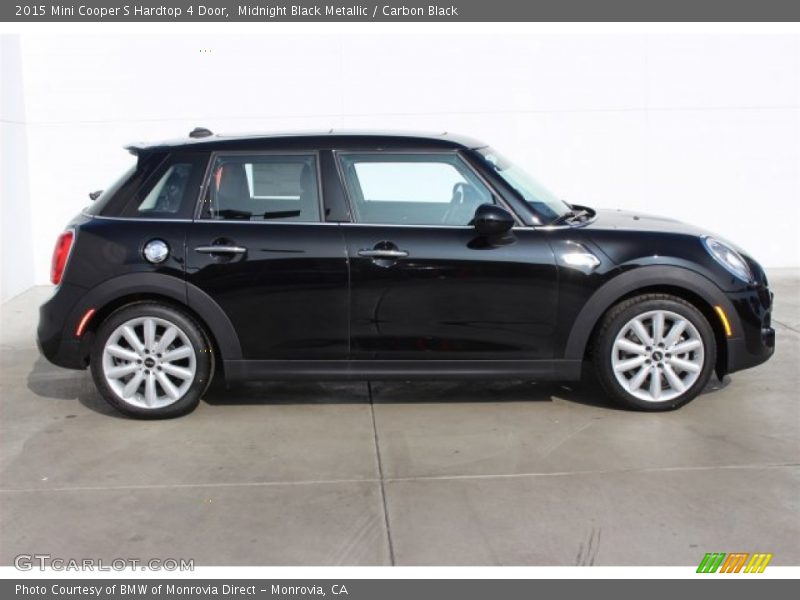 Midnight Black Metallic / Carbon Black 2015 Mini Cooper S Hardtop 4 Door