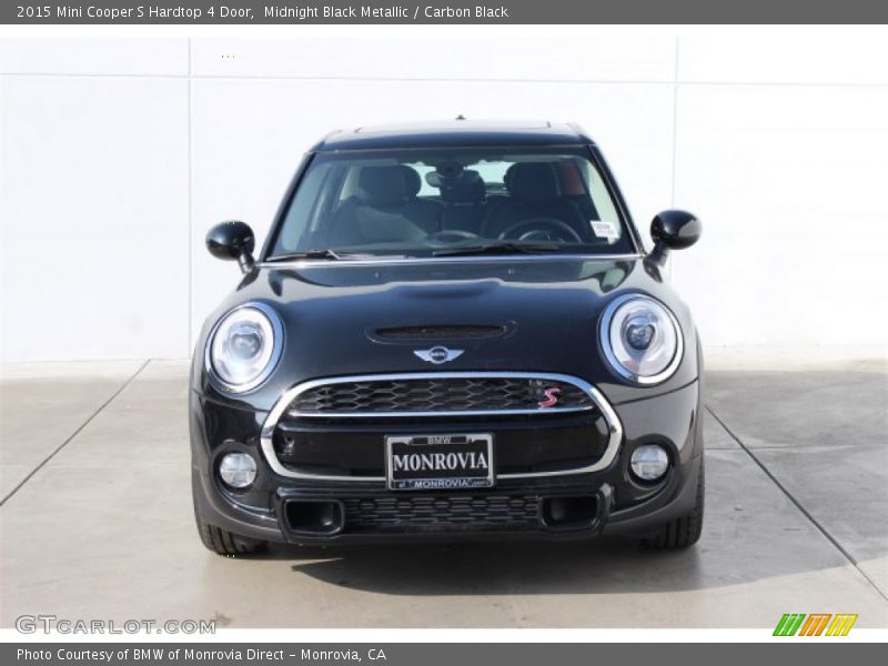 Midnight Black Metallic / Carbon Black 2015 Mini Cooper S Hardtop 4 Door