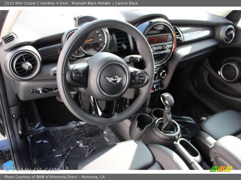 Midnight Black Metallic / Carbon Black 2015 Mini Cooper S Hardtop 4 Door
