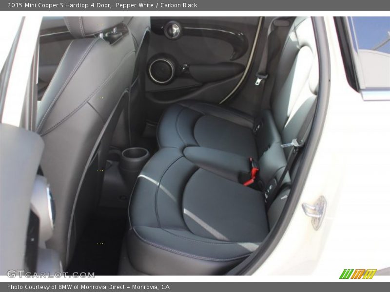 Pepper White / Carbon Black 2015 Mini Cooper S Hardtop 4 Door
