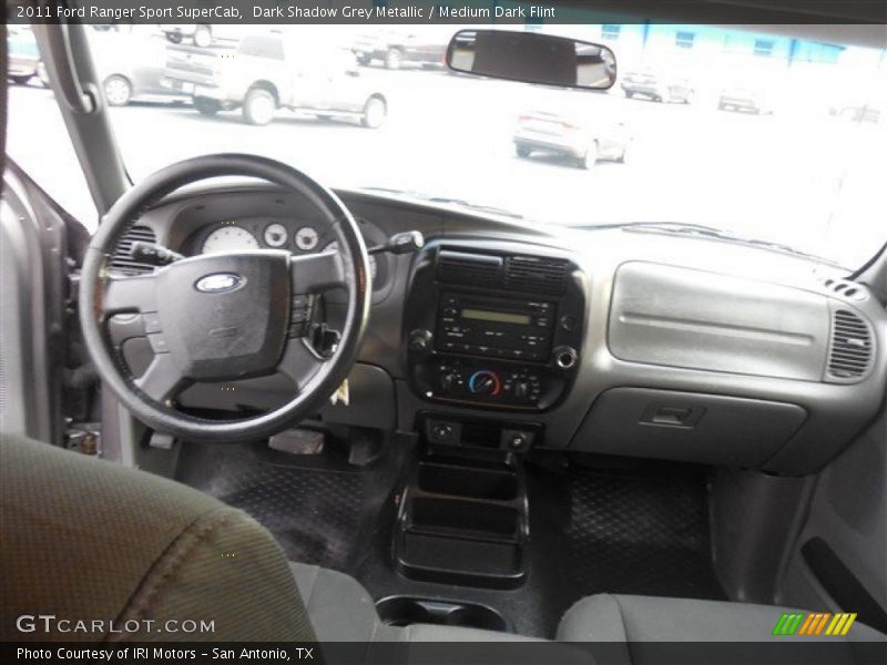 Dark Shadow Grey Metallic / Medium Dark Flint 2011 Ford Ranger Sport SuperCab