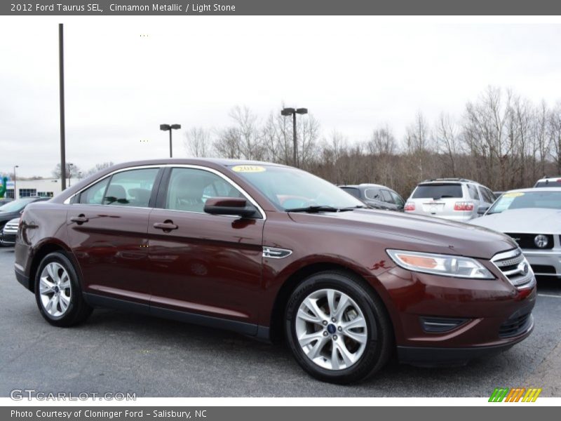 Cinnamon Metallic / Light Stone 2012 Ford Taurus SEL