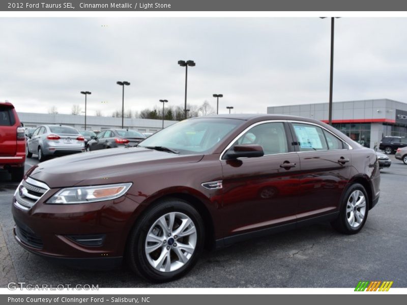 Cinnamon Metallic / Light Stone 2012 Ford Taurus SEL