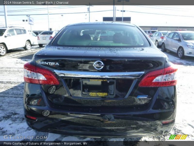 Super Black / Charcoal 2014 Nissan Sentra S