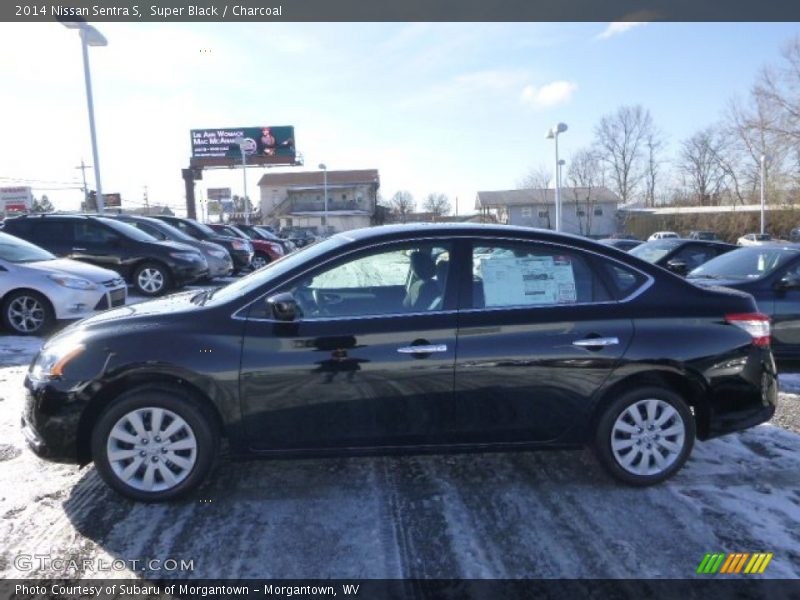 Super Black / Charcoal 2014 Nissan Sentra S