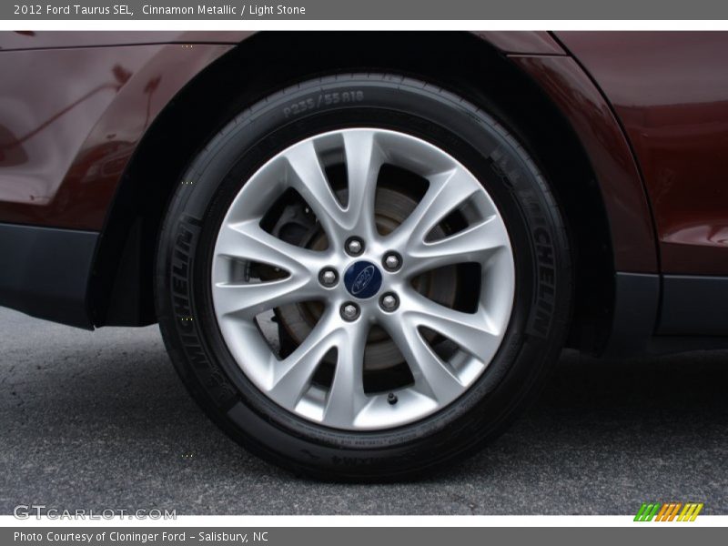 Cinnamon Metallic / Light Stone 2012 Ford Taurus SEL