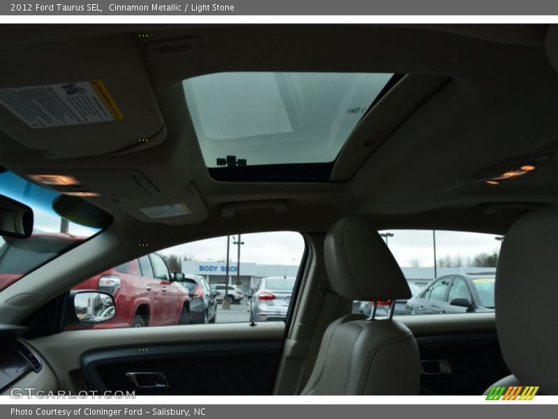 Cinnamon Metallic / Light Stone 2012 Ford Taurus SEL