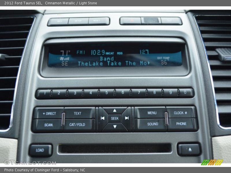 Cinnamon Metallic / Light Stone 2012 Ford Taurus SEL