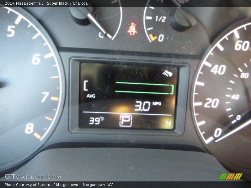 Super Black / Charcoal 2014 Nissan Sentra S
