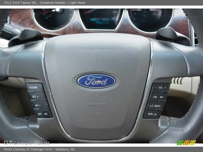 Cinnamon Metallic / Light Stone 2012 Ford Taurus SEL