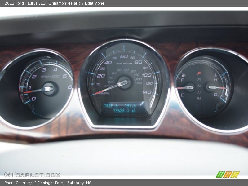 Cinnamon Metallic / Light Stone 2012 Ford Taurus SEL