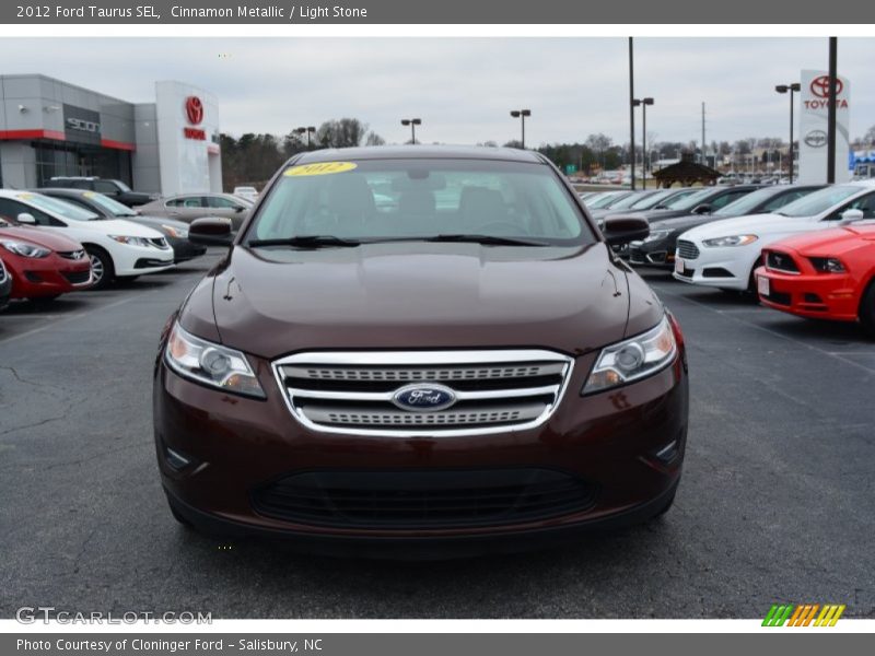 Cinnamon Metallic / Light Stone 2012 Ford Taurus SEL
