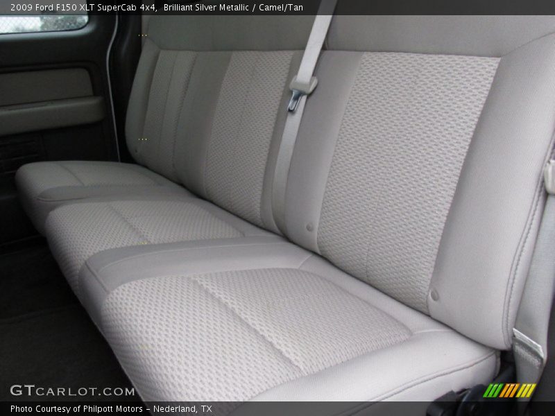 Brilliant Silver Metallic / Camel/Tan 2009 Ford F150 XLT SuperCab 4x4