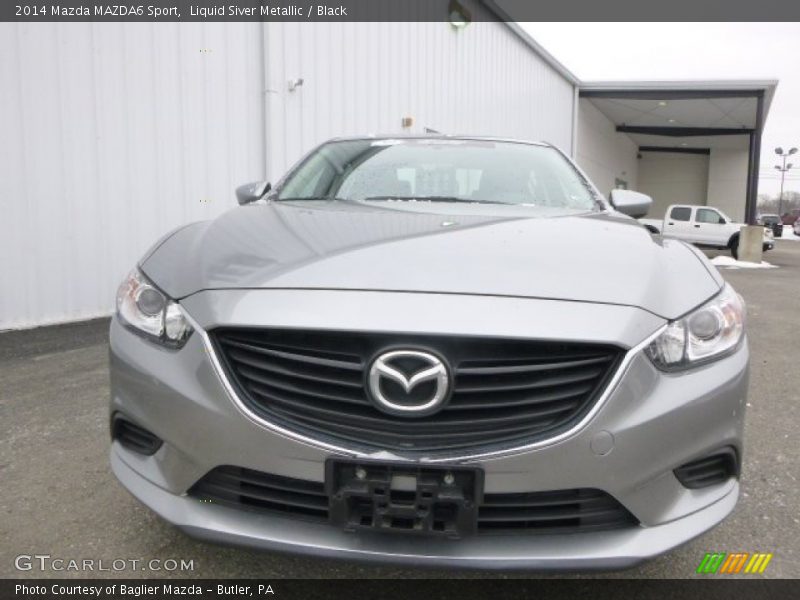 Liquid Siver Metallic / Black 2014 Mazda MAZDA6 Sport