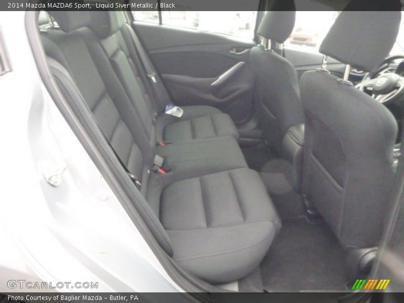 Liquid Siver Metallic / Black 2014 Mazda MAZDA6 Sport