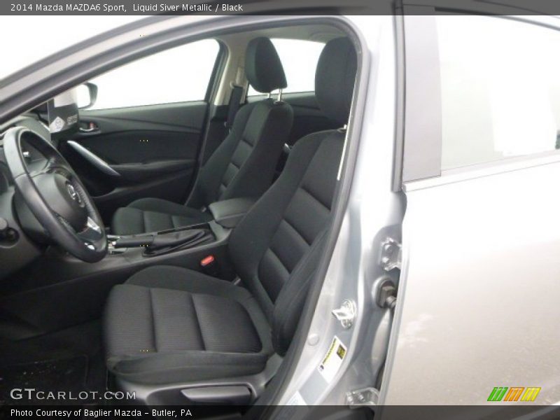 Liquid Siver Metallic / Black 2014 Mazda MAZDA6 Sport