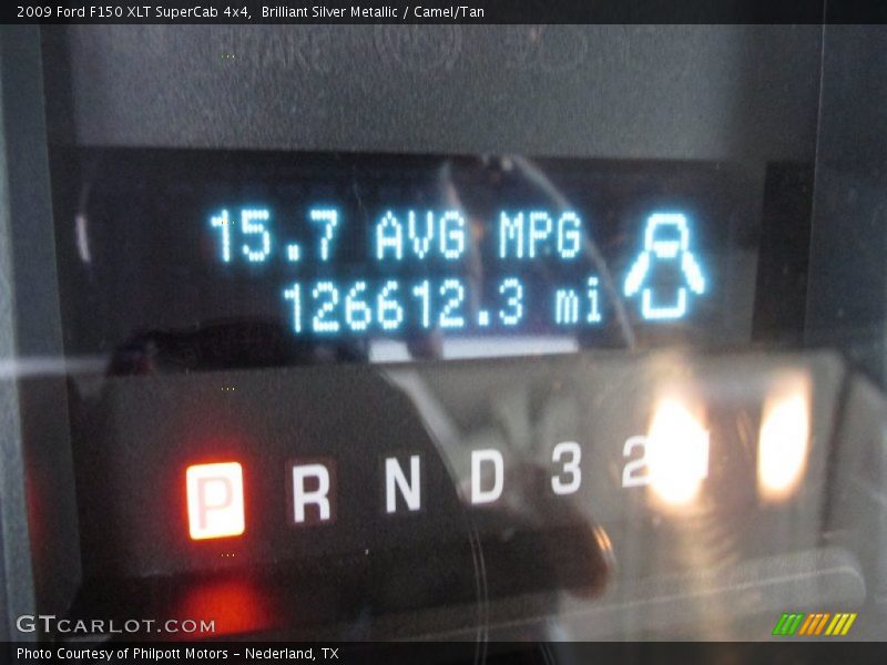 Brilliant Silver Metallic / Camel/Tan 2009 Ford F150 XLT SuperCab 4x4
