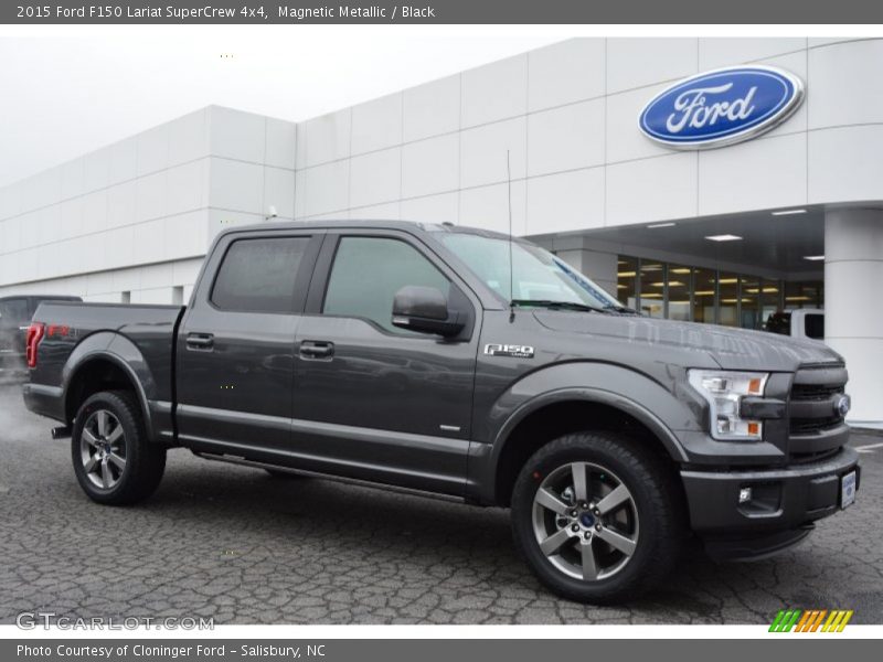 Front 3/4 View of 2015 F150 Lariat SuperCrew 4x4