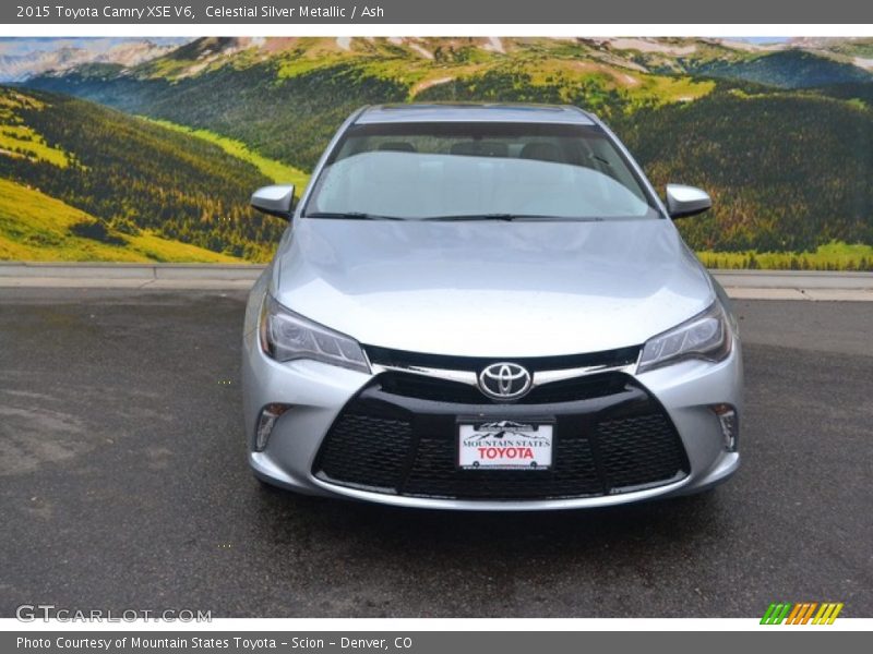 Celestial Silver Metallic / Ash 2015 Toyota Camry XSE V6