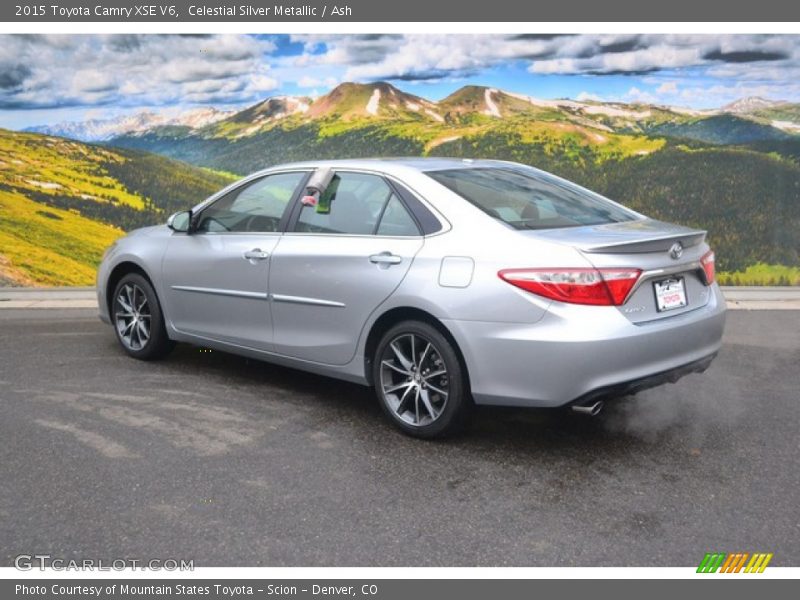 Celestial Silver Metallic / Ash 2015 Toyota Camry XSE V6