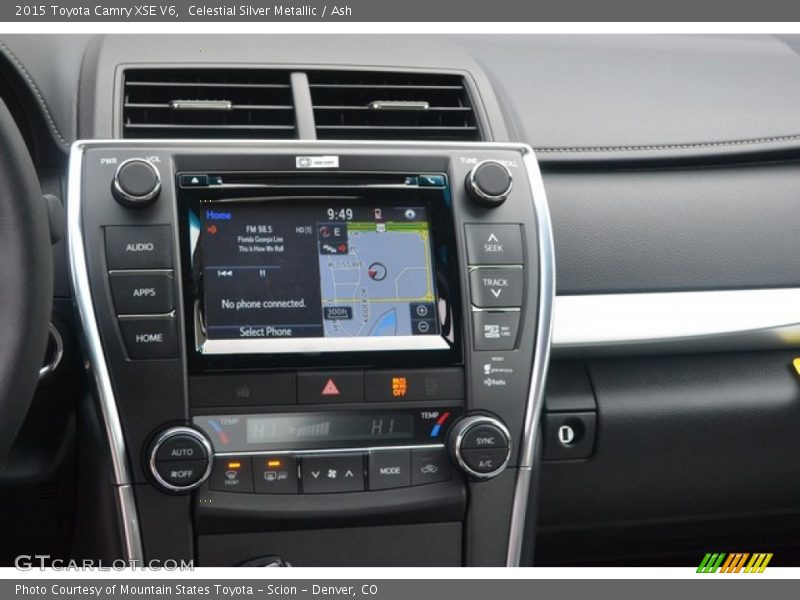 Celestial Silver Metallic / Ash 2015 Toyota Camry XSE V6