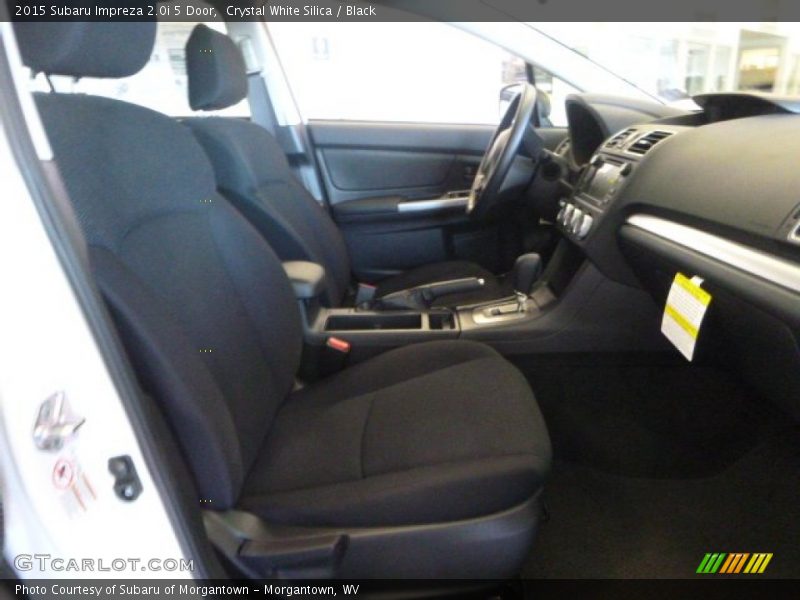 Crystal White Silica / Black 2015 Subaru Impreza 2.0i 5 Door
