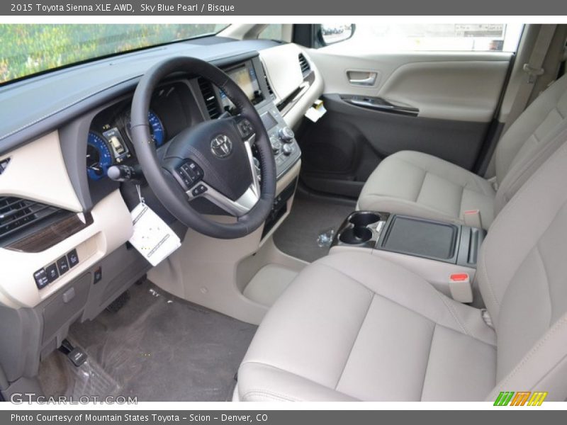 Bisque Interior - 2015 Sienna XLE AWD 