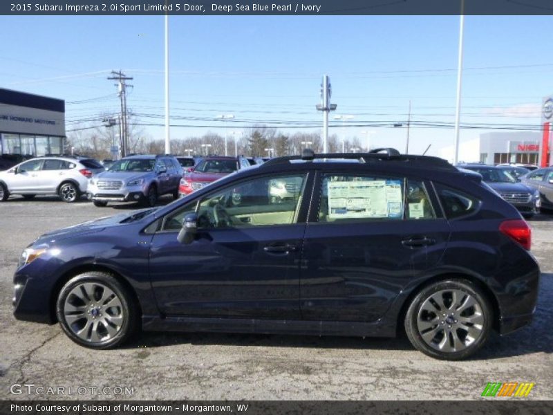  2015 Impreza 2.0i Sport Limited 5 Door Deep Sea Blue Pearl