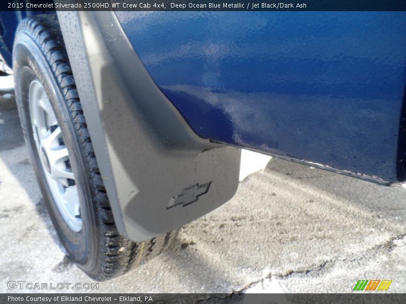 Deep Ocean Blue Metallic / Jet Black/Dark Ash 2015 Chevrolet Silverado 2500HD WT Crew Cab 4x4